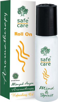 

Safe Care Minyak Angin Aromatherapy Refreshing oil Roll On(10 ml)