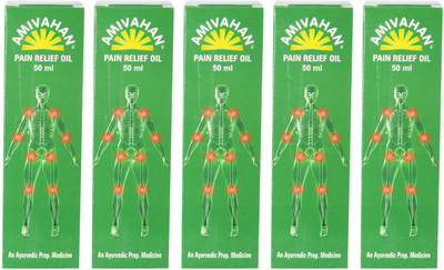 

Amivahan Pain Relief Oil, 50ml (Pack of 5) Oil(50 ml)