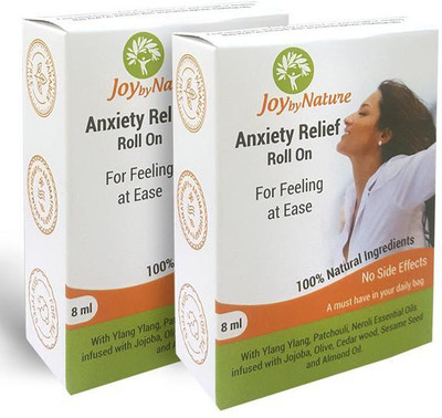 JoybyNature Anxiety Relief Roll on Pack Of 2 Roll On(16 ml)