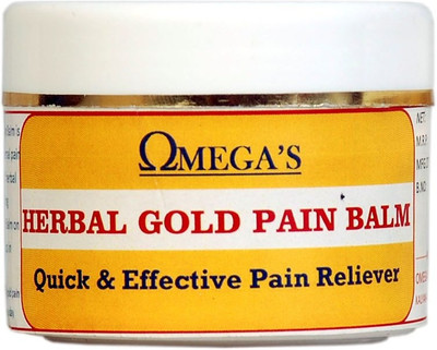 

Omega HERBAL GOLD PAIN RELIEVER BALM(50 g)