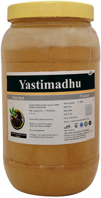 

Jain Natural Licorice Root Powder ( Yastimadhu / Mulethi )(1000 g)