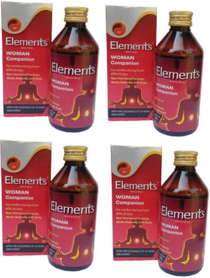 

ELEMENTS WELLNESS Woman Companion (Combo of 4 Each 200 ml - Liquid)(800 ml)