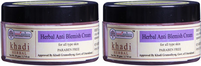 

Khadi Rishikesh Herbal Natural Anti Blemish Cream Pack of 2(100 g)