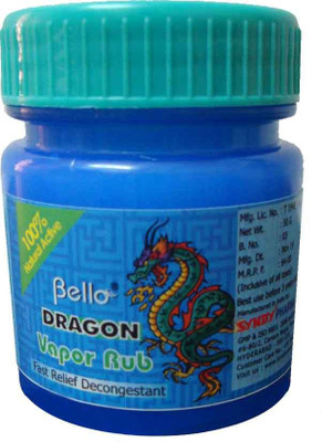 

Bello Dragon Vapor Rub(50 g)