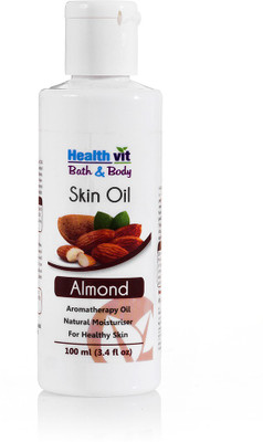 

HealthVit Bath & Body Moisturizer Almond Skin Oil 100ml(100 ml)