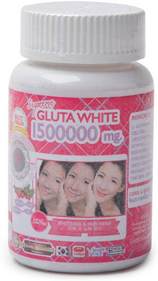 

Gluta Gluta 150000 Mg Glutathione Skin Whitening 60 Caps (60 g)(60 g)