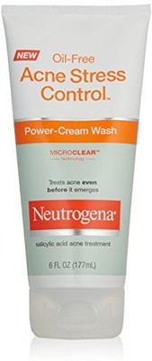 

Neutrogena Neutrogena Oil-Free Acne Stress Control Power-Cream Wash, 6 Fluid Ounce(177.441177375 ml)