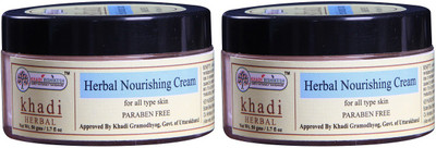 

Khadi Rishikesh Herbal Nourshing Cream - Pack of 2(100 g)