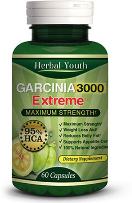 

Garcinia Garcinia Cambogia Weight Loss 1000MG 95% HCA (60 Veg. Capsules) Fat Burner Supplement (1000 mg)(1000 g)