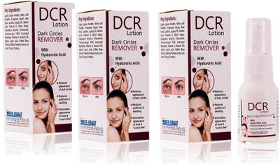 

West Coast DCR Dark Circle Remover Lotion (Pack of 3)(30 ml)