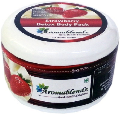 

Aromablendz Strawberry Detox Body pack - Pink(150 g)