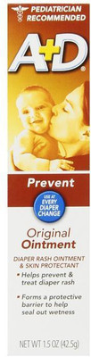 

AD A+D Original Ointment Diaper Rash Ointment 113g (4oz) - Prevent(113 g)