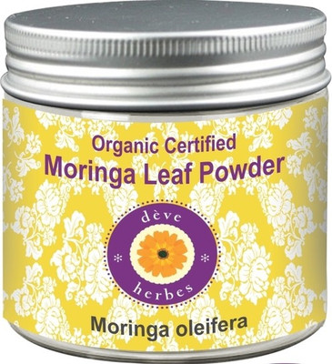 

Deve Herbes Organic Certified Moringa Leaf Powder 200gm -(200 g)
