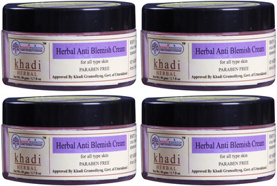 

Khadi Rishikesh Herbal Natural Anti Blemish Cream Pack of 4(200 g)