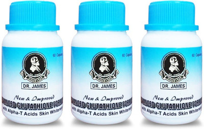 

Dr. James Glutathione skin whitening pills (60 g) (Pack of 3)(60 g)