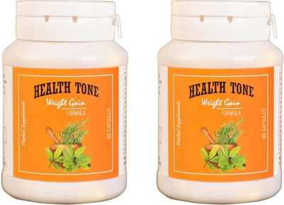 

Health Tone HealthTone Health Tone Herbal Weight Gain Capsules (90 Caps) (500 g) (Pack of 2)(500 g)