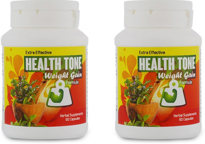 

Health Tone HealthTone Extra Effect Weight Gain Capsules (90 Caps) (500 g)(Pack of 2)(500 g)