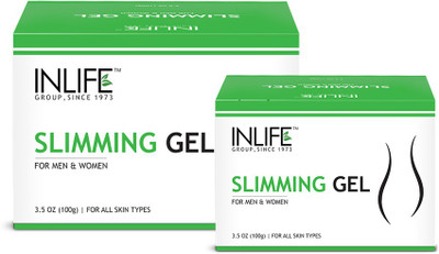 

Inlife Slimming Gel, (2 Pack 100 gm Each), With Garcinia Cambogia For Inch Loss(200 g)