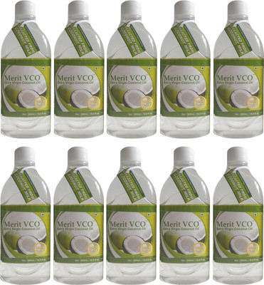 

Merit VCO Extra Virgin Coconut Oil Pack of 10(5000 ml)