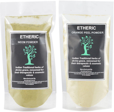 Etheric Neem Powder + Orange Peel ( Twin Pack)(200 g)