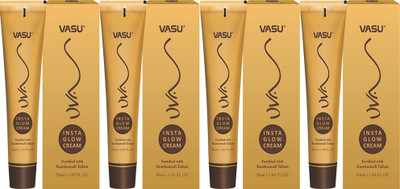 

UVA Insta Glow Cream Pack of 4 ( 50 G X 4)(50 g)