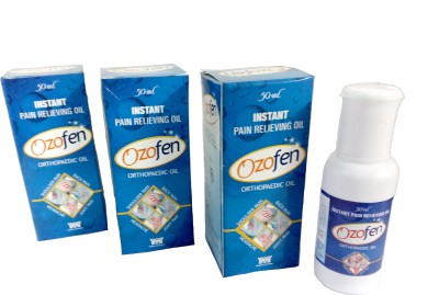 

Ozofen Instant Pain Relieving Orthopaedic Oil(150 ml)