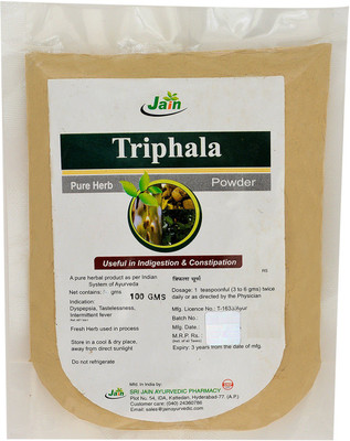 

Jain Triphala Powder 100g(100 g)