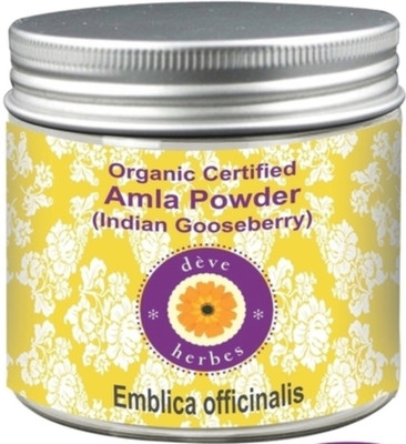 

dève herbes Organic Certified Amla Powder (Indian Gooseberry) 200gm (Emblica Officinalis)(200 g)