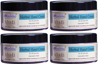 

Khadi Rishikesh Herbal Natual Hand Cream Pack of 4(200 g)