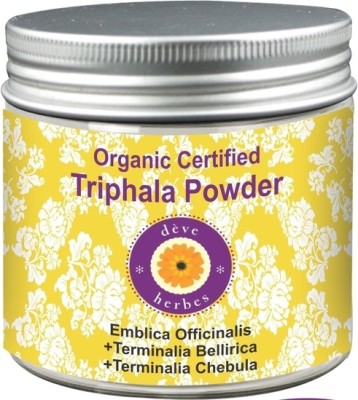 deve herbes Organic Certified Triphla Powder 200gm -Emblica officinalis(200 g)