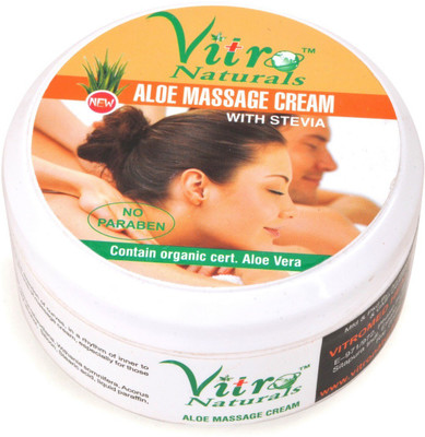 5% OFF on Vitro Naturals Aloe Massage Cream(400 g) 5% OFF on Vitro Naturals Aloe Massage Cream(400 g)