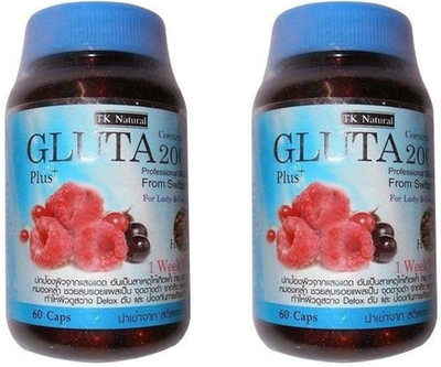 

Gluta Gluta Skin Whitening 60 Caps (Pack of 2)(60 g)