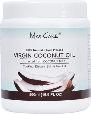 Maxcare Maxcare Virgin Coconut Oil (Cold Pressed) 500ML Wide Mouth(500 ml) available at flipkart for Rs.345