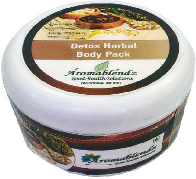 

Aromablendz Detox herbal Body pack - Brown(150 g)