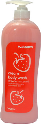 

Watsons Strawberry Scented Cream Body Wash(1000 ml)