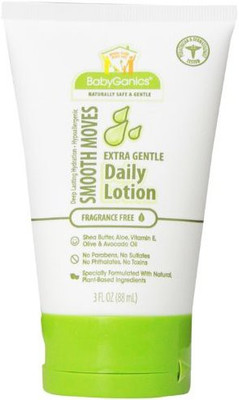 Babyganics Smooth Moves Extra Gentle Daily Lotion Fragrance Free Pack of Packaging May Vary(88 ml)