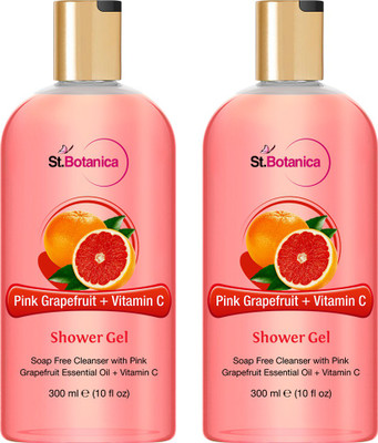 

St.Botanica Pink Grapefruit & Vitamin C Luxury Shower Gel (Pack Of 2)(300 ml, Pack of 2)