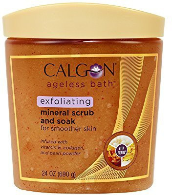 

Calgon Ageless Bath Exfoliating Mineral Scrub and Soak(720 ml)