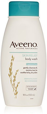 

Aveeno Active Naturals Fragrance Free Skin Relief Body Wash(532 ml)