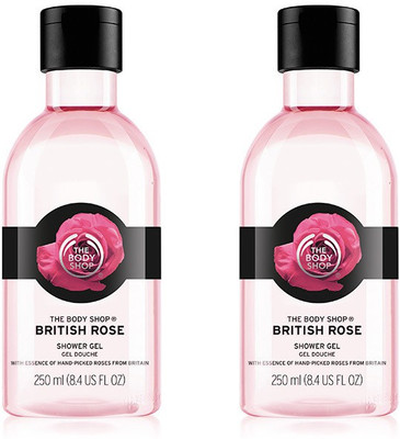 

The Body Shop British Rose Shower Gel Pack Of 2(250 ml, Pack of 2)