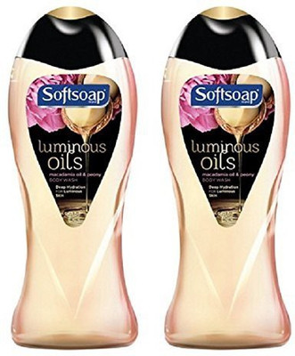 

Softsoap Body Wash - Luminous Oils - Macadamia Oil & Peony -Pack Of 2(443 ml, Pack of 2)