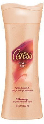 

Caress Daily Silk, White Peach & Silky Orange Blossom, Silkening Body Wash, 18 Oz (Pack of 3)(532 ml)