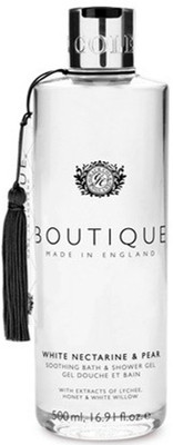 Grace Cole Boutique Range - Soothing Bath & Shower gel - White Nectarine & Pear(500 ml) available at flipkart for Rs.550