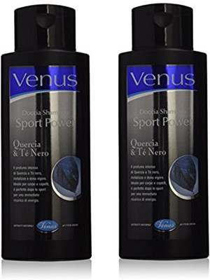 

Venus Sport Power Shower Shampoo With Oak And Black Tea(Pack Of 2)(250 ml, Pack of 2)