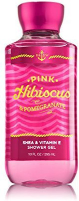

Bath & Body Works Shea Vitamin E Shower Gel Pink Hibiscus Pomegranate(295 ml)