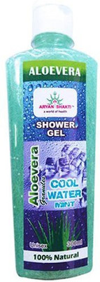 

AryanShakti Aloevera Shower Gel Body Wash Conditioner Cool Water Mint For All Type Of Skin Without Dry 300 ml(300 ml)