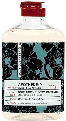

Apotheke:M Body Cleanser (Shower Gel) - Coconut Jasmine(340.055 ml)