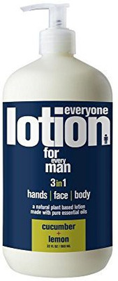 

Everyone Lotion for Every Man, Cucumber and Lemon, 32 Ounce(1005 ml)