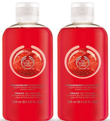 

The Body Shop Strawberry Shower Gel(500 ml, Pack of 2)