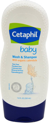 Cetaphil Baby Wash And Shampoo With Organic Calendula(230)